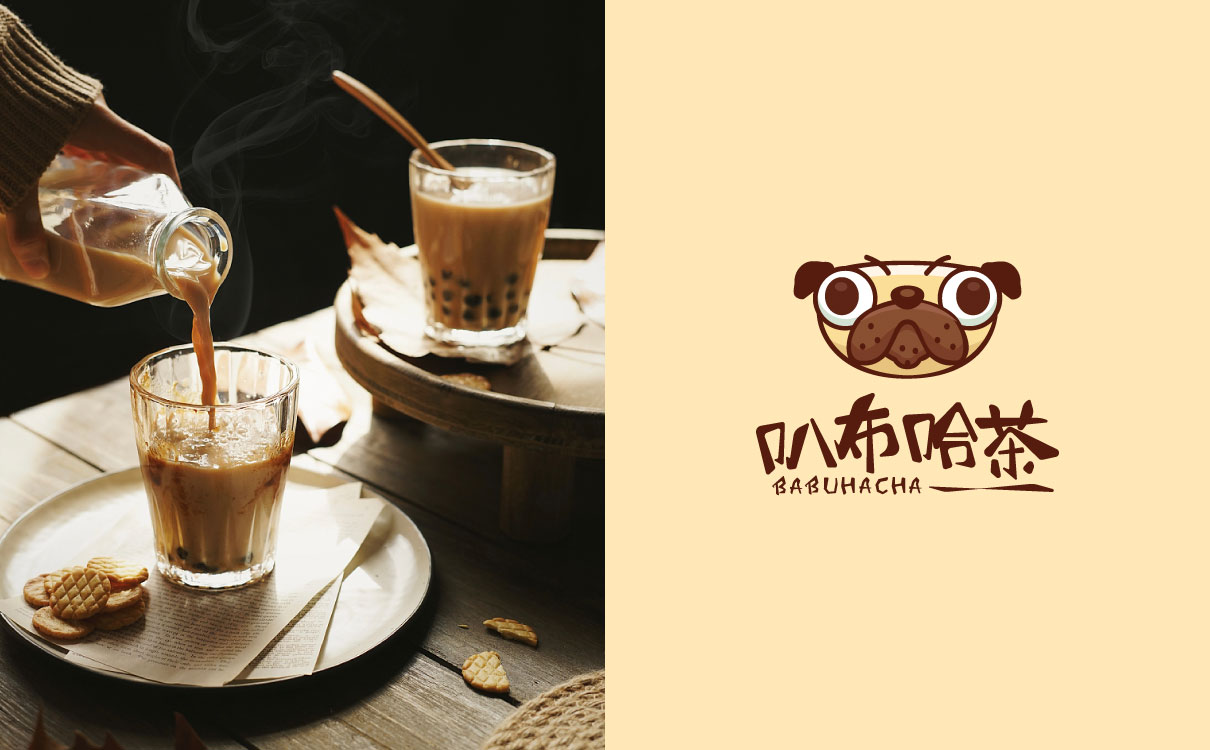 奶茶品牌LOGO设计