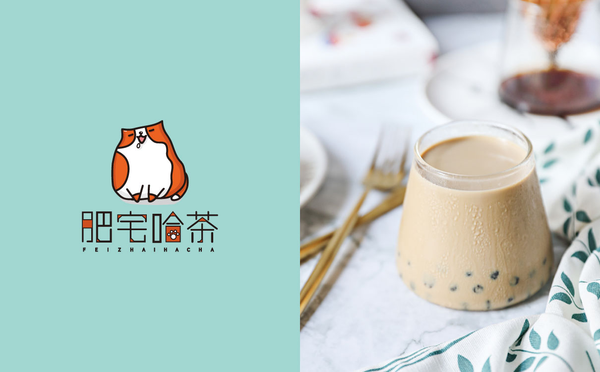 奶茶品牌LOGO设计