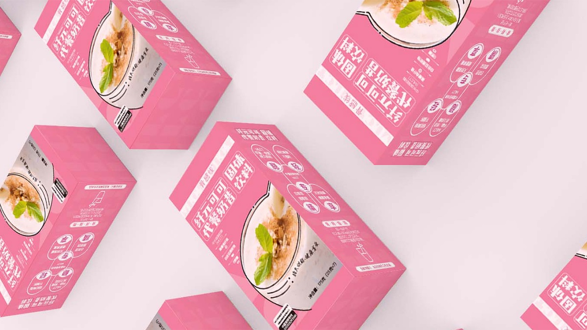 奶昔品牌包装设计，青岛包装设计，食品包装设计，健康产品包装设计