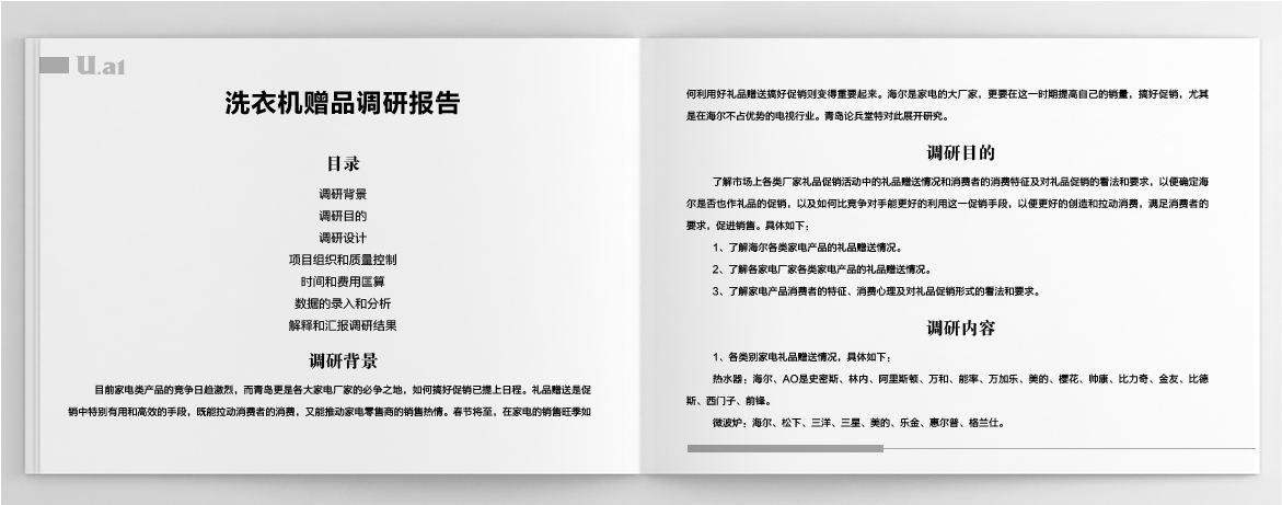 优尔市场研究,海尔洗衣机市场调研