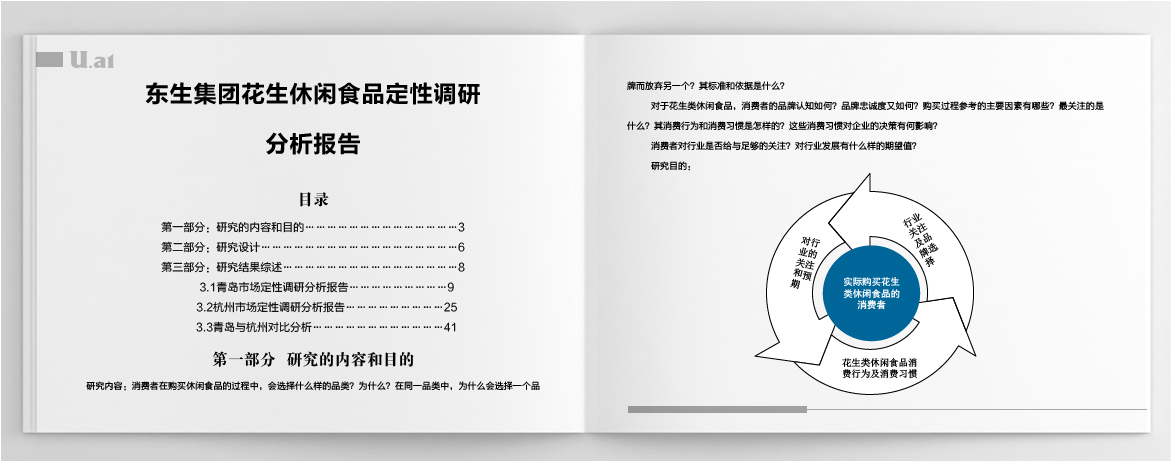 优尔市场研究,青杭花生休闲食品调研